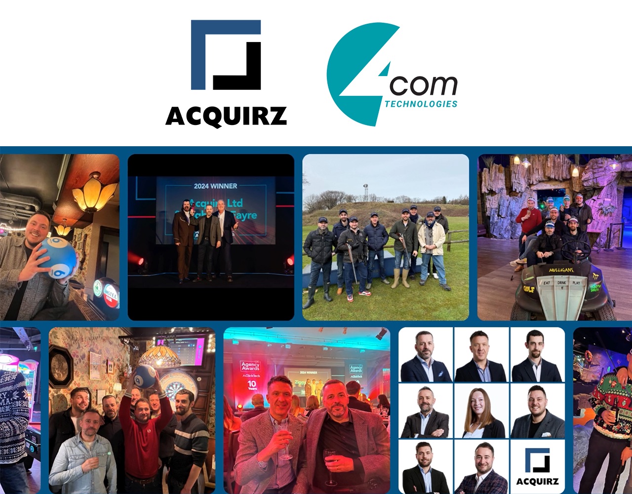 Acquirz/4Com: Turning B2B Clicks into Conversions